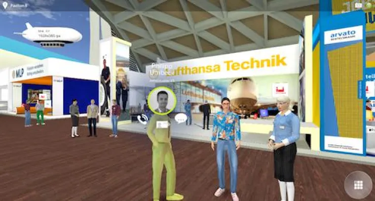 Bild: Die Online Karrieremesse "Jobunication VR" feiert eine erfolgreiche Premiere