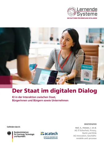 Staat im digitalen Dialog: Mit KI eine effiziente und nutzerfreundliche Verwaltung gestalten Bild: Staat im digitalen Dialog: Mit KI eine effiziente und nutzerfreundliche Verwaltung gestalten