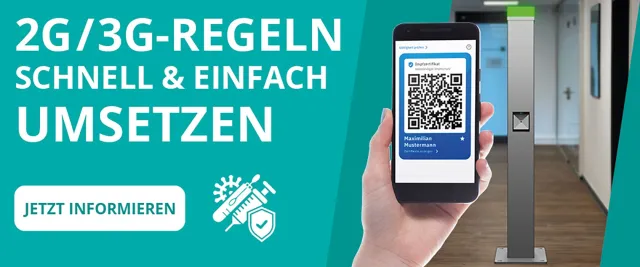 Bild: 2G und 3G Regeln rechtssicher und zuverlässig umsetzten