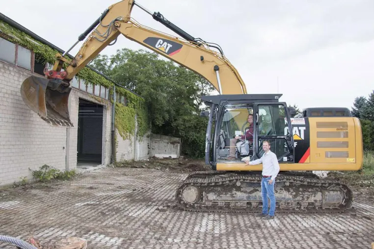Bild: Baustart für den Buchfinkenhof