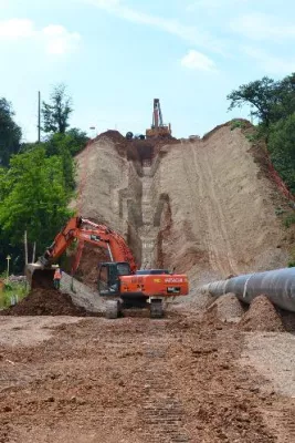 Größtes Pipelineprojekt in Italien Bild: Größtes Pipelineprojekt in Italien