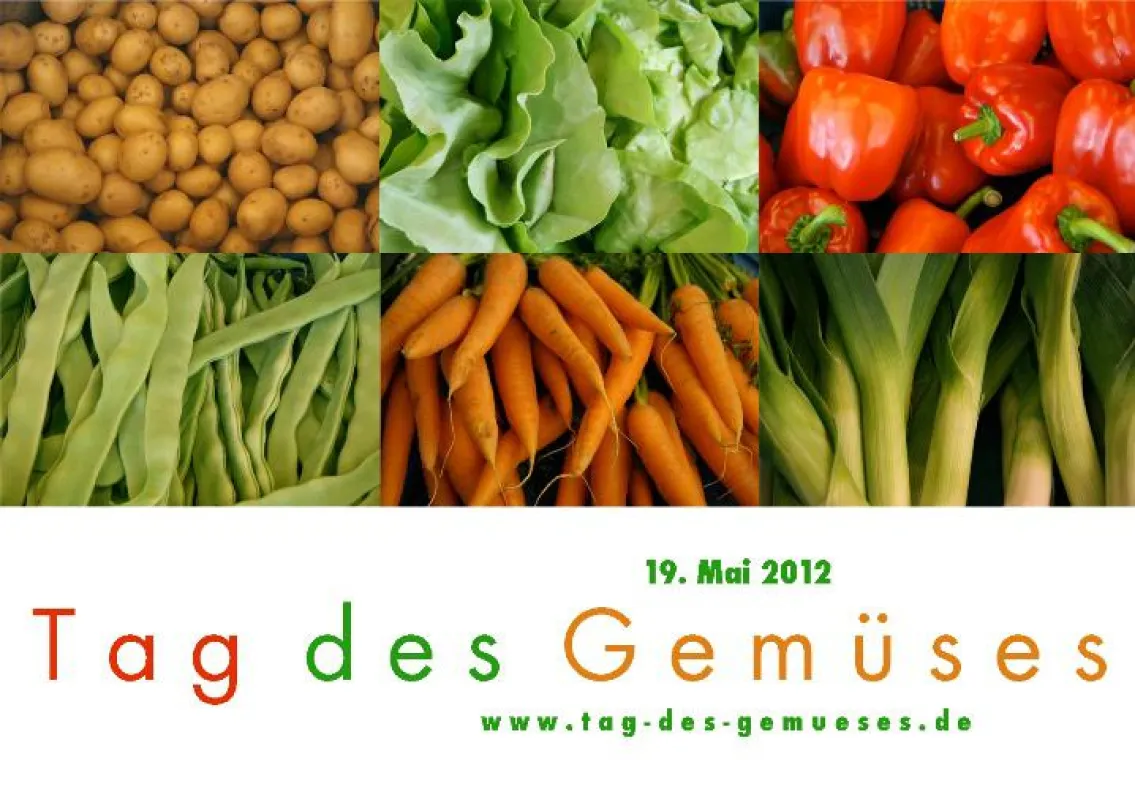 Motiv Tag des Gemüses