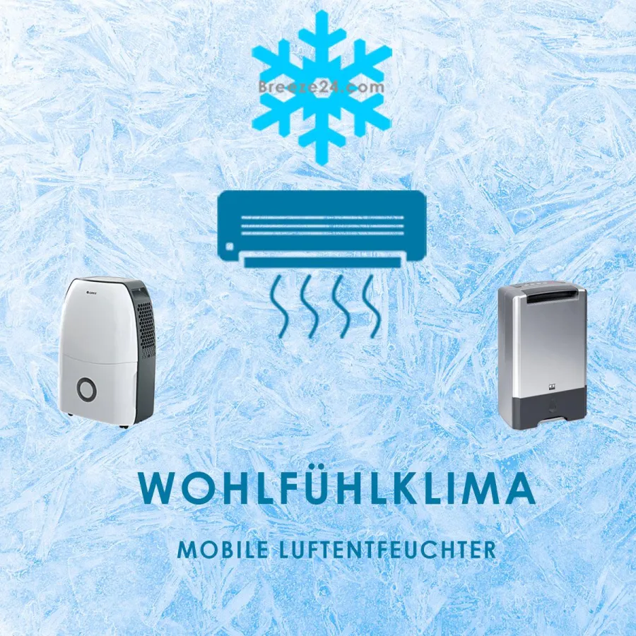 Mobile Luftentfeuchter, die perfekte Luftfeuchtigkeit