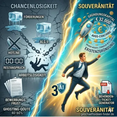 Bild: Geschäftsideen-Finder als Ausweg aus der Arbeitslosigkeit: TONNIKUM® launcht 2-fach-Hebel