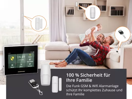 Bild: MKT Smart Home Alarmanlage YE1220 | Eine neue intelligente Lösung