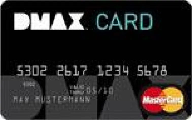 Bild: Die neue DMAX CARD prepaid MasterCard jetzt neu mit Geldtransferfunktion ab sofort in ganz Europa erhältlich