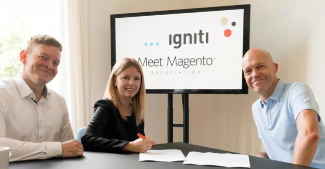 Bild: igniti ist Silber Partner der Meet Magento Association