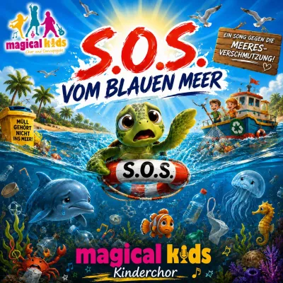 Bild: Nach großen Bühnenmoment mit Rolf Zuckowski: Magical Kids veröffentlichen „S.O.S. vom blauen Meer“