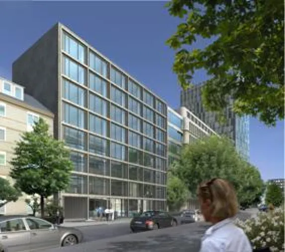 Bild: Frankfurter Westend - Startschuss für Komplettsanierung eines 2.500 qm großen Bürogebäudes in der Niedenau