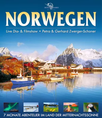 Bild: NORWEGEN Dia- & Filmshow Fr. 29. 2. 2008 Stadtsaal Innsbruck / Live Show von Petra & Gerhard Zwerger-Schoner
