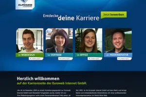 Euroweb überzeugt Nachwuchskräfte multimedial Bild: Euroweb überzeugt Nachwuchskräfte multimedial