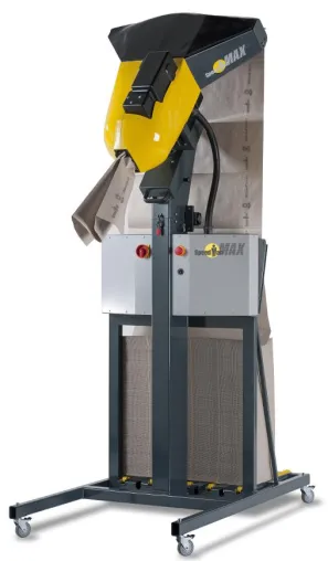 Weltneuheit auf der Logimat2015: SpeedMan Max (Papierfüllsystem) Bild: Weltneuheit auf der Logimat2015: SpeedMan Max (Papierfüllsystem)