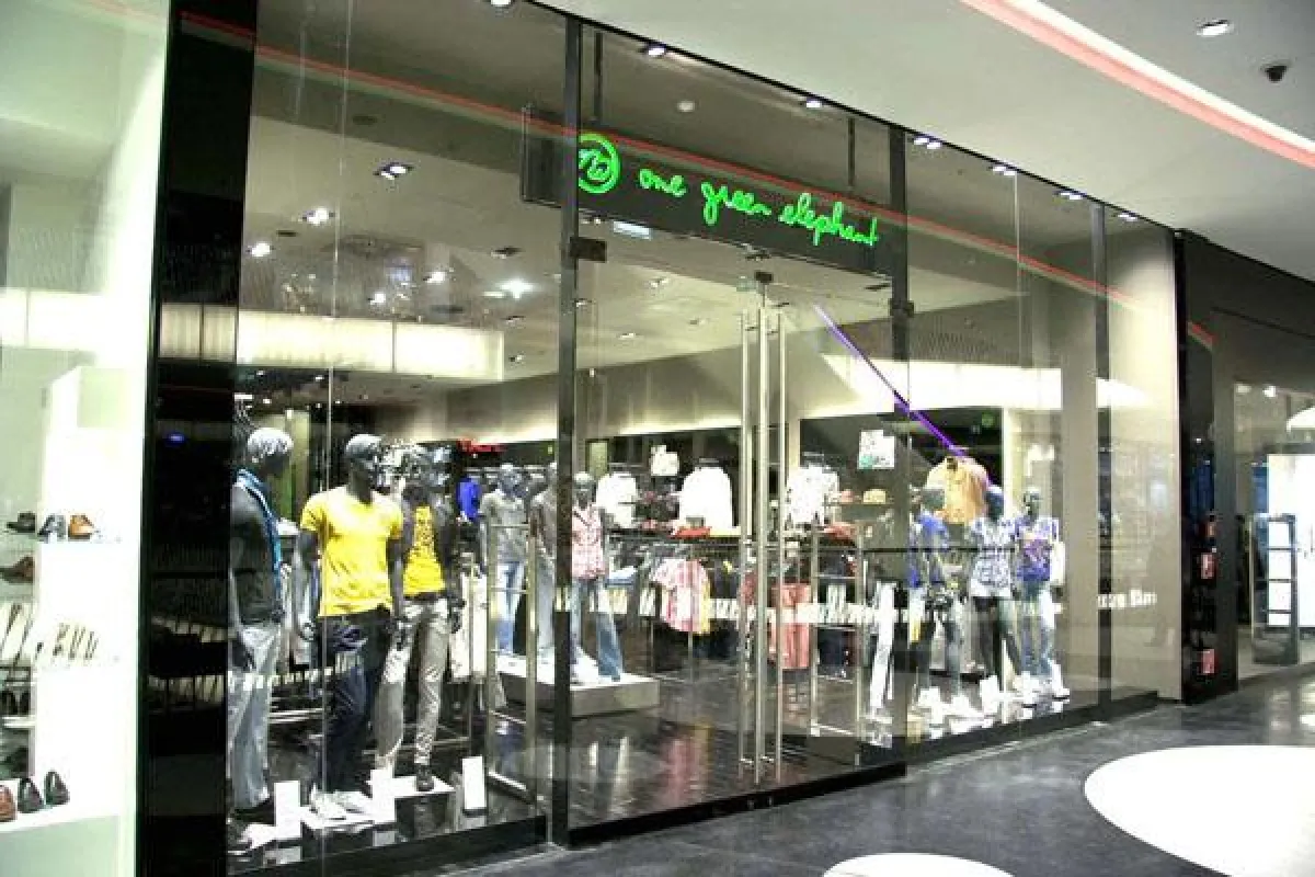 ONE GREEN ELEPHANT STORE im MyZeil in Frankfurt