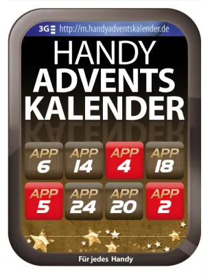 Bild: Handyadventskalender - 24 Weihnachts-Apps für jedes Handy – Ab 1. Dezember