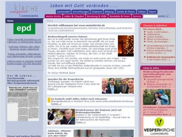 Bild: birdy.net übernimmt Support für meinekirche.de