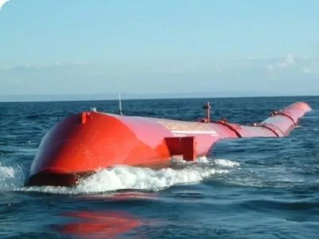 E.ON ordert Pelamis Ökostrom-Seeschlange Bild: E.ON ordert Pelamis Ökostrom-Seeschlange