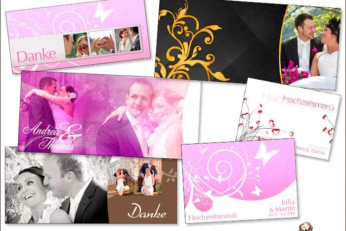 Dankeskarten für die Hochzeit - Design- und Umsetzungstrends - Qualität statt Quantität Bild: Dankeskarten für die Hochzeit - Design- und Umsetzungstrends - Qualität statt Quantität
