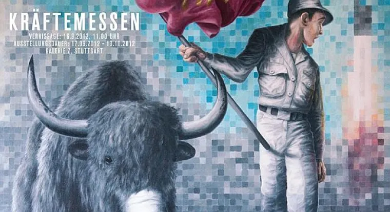 Bild: KRÄFTEMESSEN – Ausstellung von Axel Teichmann