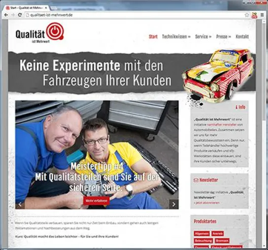 Bild: Frischer Wind für Initiative „Qualität ist Mehrwert“