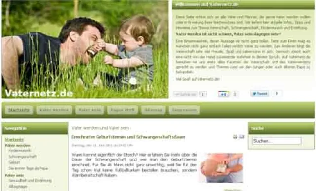 Bild: Vater werden ist nicht schwer, Vater sein auch nicht