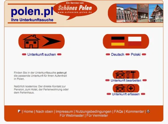 Kostenlos nach freundlichen Unterkünften in Polen suchen Bild: Kostenlos nach freundlichen Unterkünften in Polen suchen