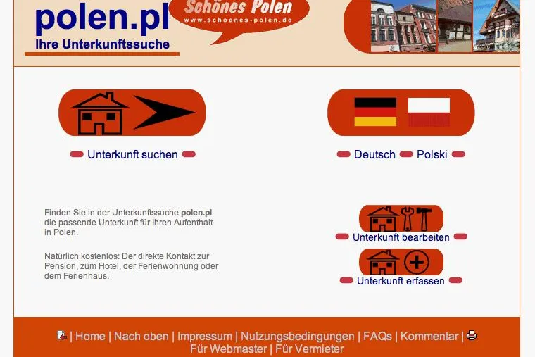 Bild: Kostenlos nach freundlichen Unterkünften in Polen suchen