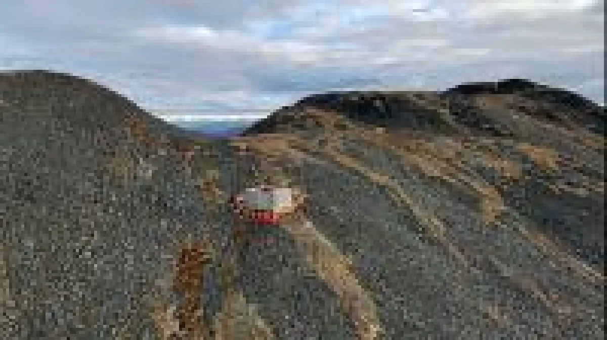 Bohrung auf dem RC-Projekt im Yukon; Foto: Sitka Resources