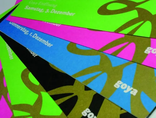 Goya-Gestaltung in Berliner Hand - Corporate Design von Erik Spiekermann Bild: Goya-Gestaltung in Berliner Hand - Corporate Design von Erik Spiekermann