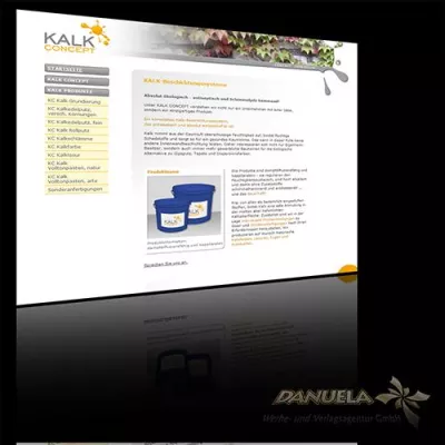 Bild: Zweite Firma von Ewa Piaszczynski, KALK CONCEPT, nun auch „Online“