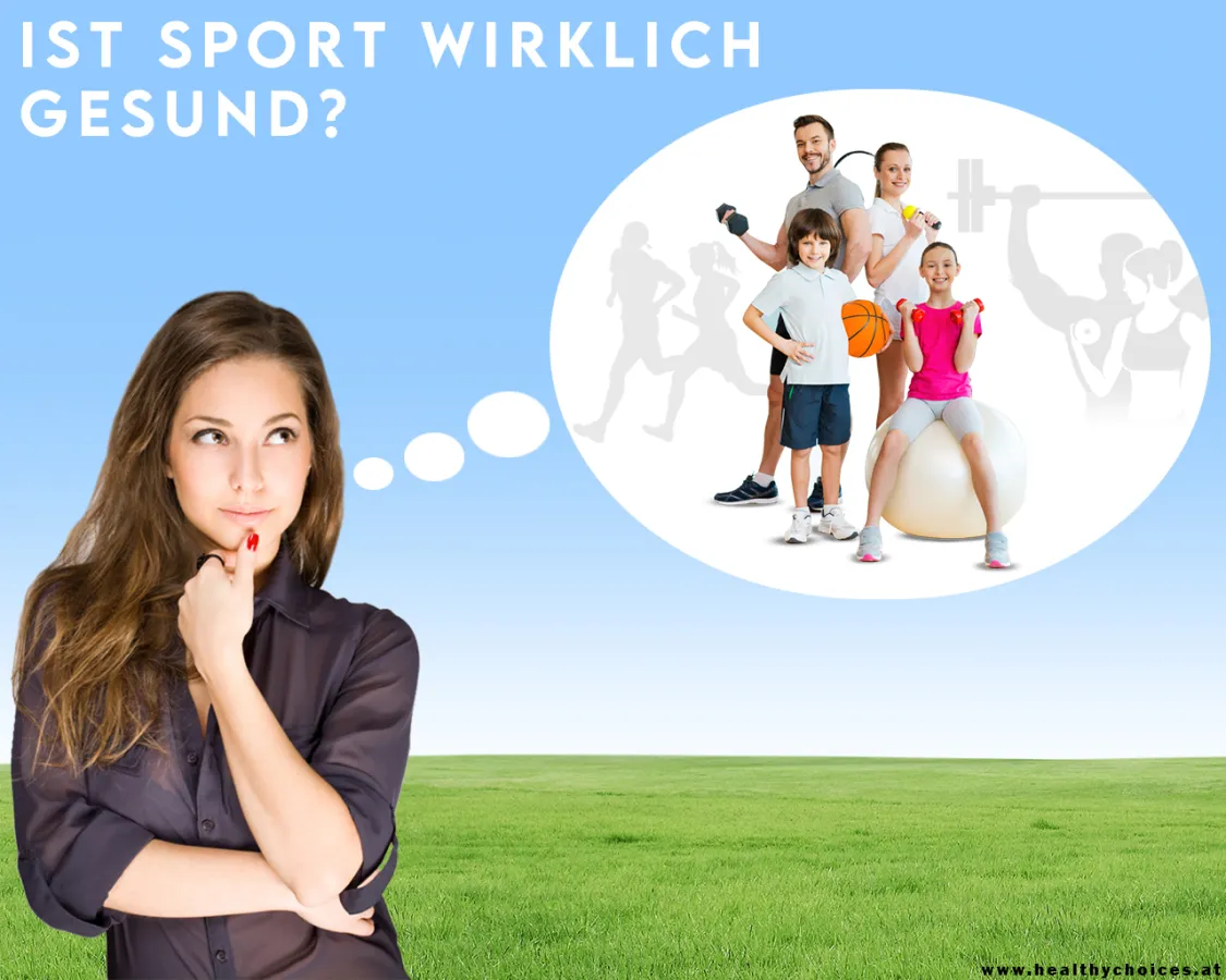 Ist Sport wirklich immer gesund? (© https://healthychoices.at)