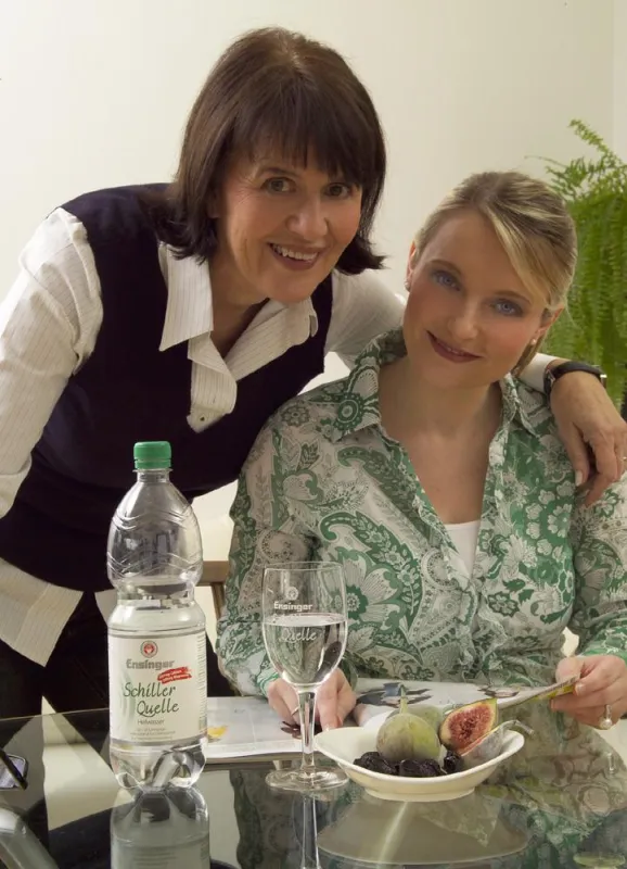 Gesundheitswasser pur mit viel Calcium, Magnesium und Sulfat.