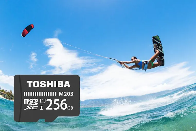 Bild: Toshiba präsentiert neue microSD-UHS-I-Karte mit bis zu 256GB Speicherkapazität