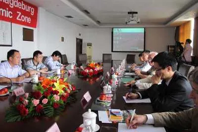 Bild: Dalian, China: Magdeburg und German Global Trade Forum in der Entwicklungszone