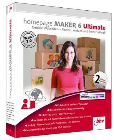 Bild: homepage MAKER 6: Einfach, flexibel und aktuell