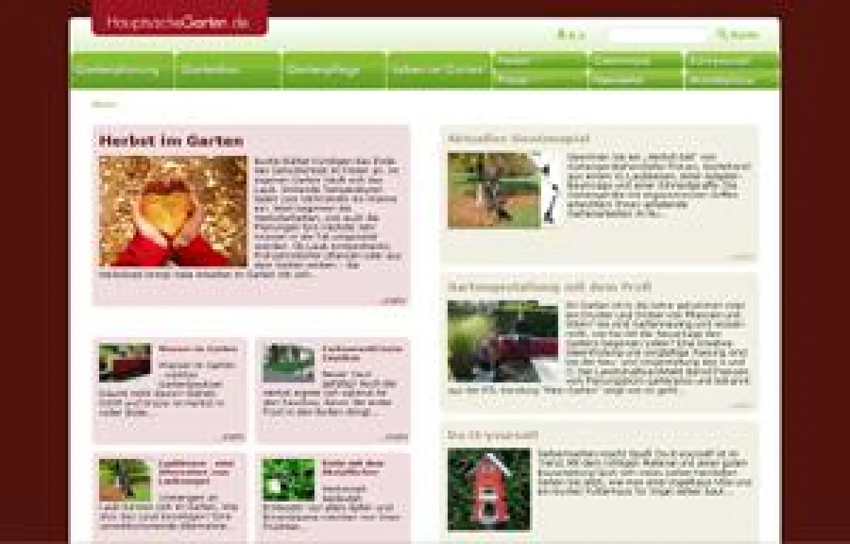Tipps und Tricks rund um den Garten im Herbst: www.HauptsacheGarten.de