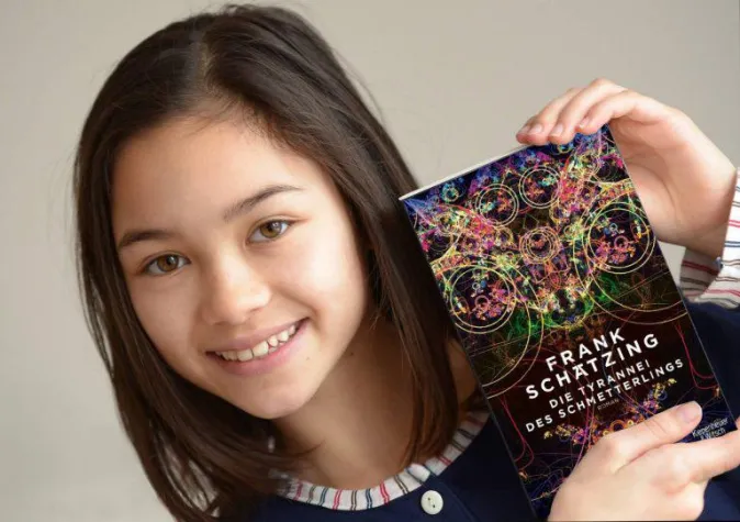 Bild: Goldene Schwanenfeder für Literatur für Frank Schätzing im Juni 2018