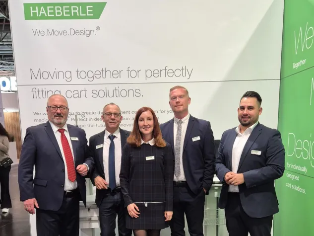 Bild: HAEBERLE zieht sehr positive Bilanz nach erfolgreicher Teilnahme auf der MEDICA 2024