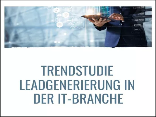 Trendstudie Leadgenerierung in der IT-Branche 2020 – Die Ergebnisse liegen vor Bild: Trendstudie Leadgenerierung in der IT-Branche 2020 – Die Ergebnisse liegen vor