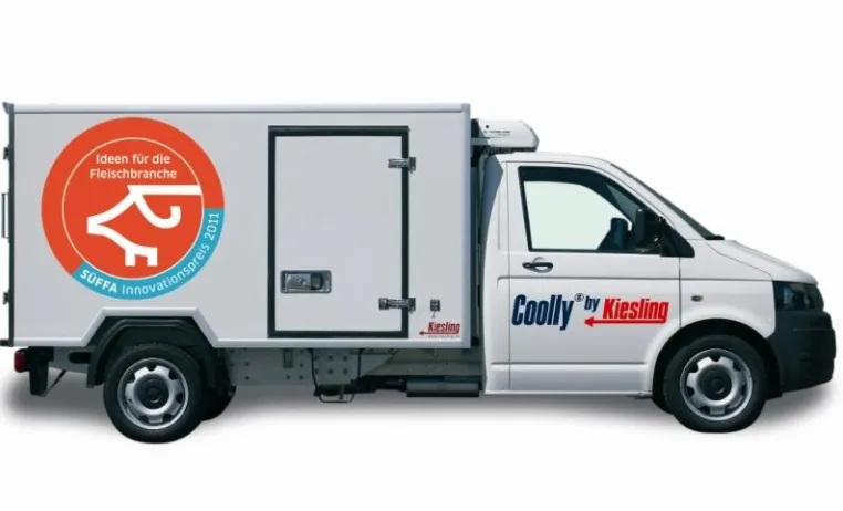 Bild: Innovationspreis der Süffa für Kühlfahrzeug Coolly von Kiesling