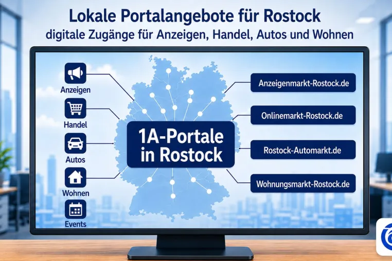 Bild: Rostock erhält mit 1A-Portale.de zentrale Einstiege für lokale Angebote und Handel