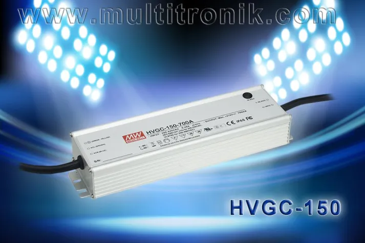 Bild: 150 Watt LED-Netzteil mit Hochspannungseingang