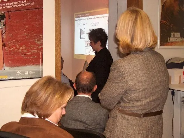 Bild: empathie-forum zu Gast bei der Traditionsdruckerei Scheiner