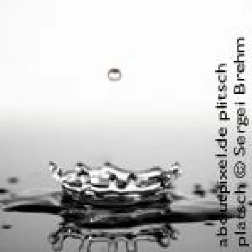 Bild: Reines Wasser - ein Lebenselixier