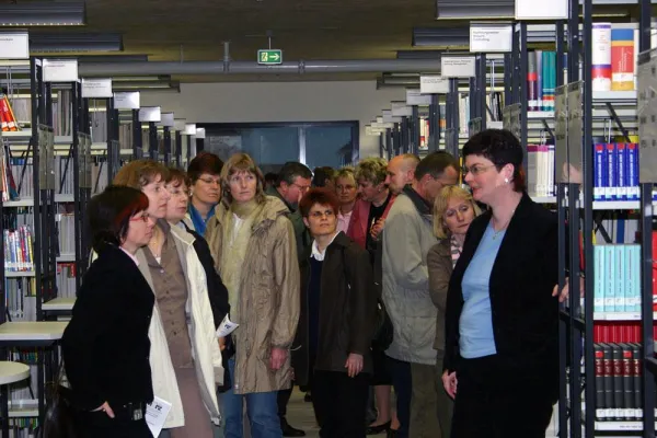 Bild: Bibliothekare an der Hochschule Harz zu Gast - 4. Bibliothekstag des Landes Sachsen-Anhalt in Wernigerode