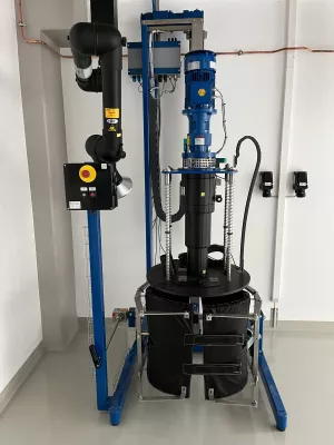 Stativrührwerk für Hersteller von Diagnostika Bild: Stativrührwerk für Hersteller von Diagnostika