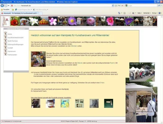 Bild: Hansemarkt.de - ein Internetportal als Marketinginstrument für Kunsthandwerker