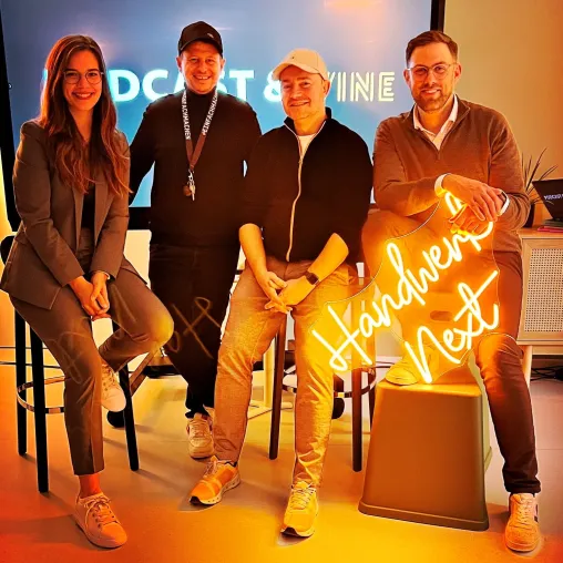 Bild: Digiwerkstatt zu Gast beim Podcast Handwerk Next