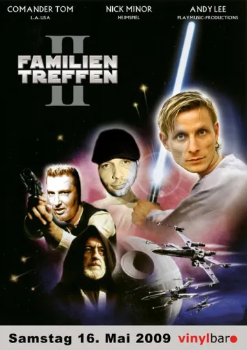 Bild: Familientreffen Episode II in der Vinylbar, Frankfurt am Main mit Comander Tom