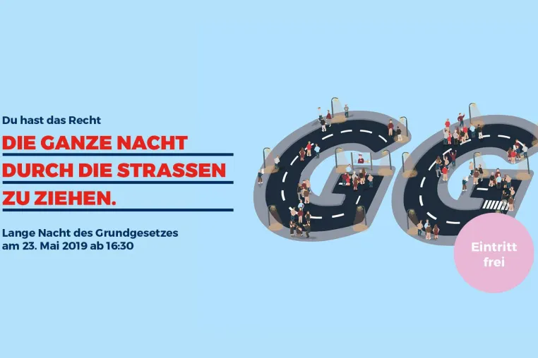 Bild: Du hast das Recht… - Hamburg feiert 70 Jahre Grundgesetz am 23. Mai 2019