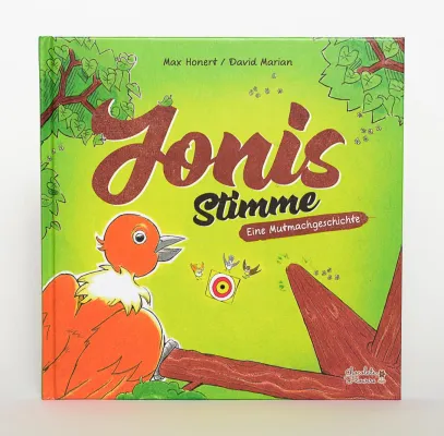 Bild: Bilinguales Kinderbuch "Jonis Stimme / Joni's Voice" erschienen